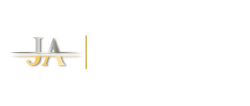 JA Assessoria - Logo fundo transparente letras brancas